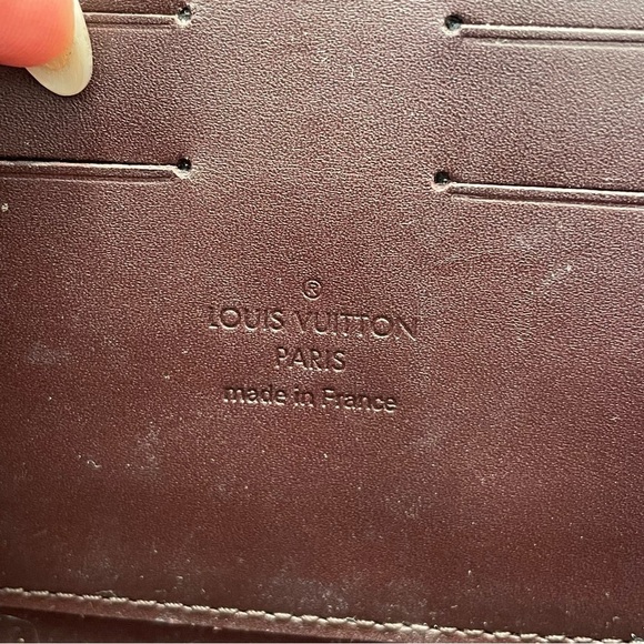 Louis Vuitton Amarante Monogram Vernis Rossmore Mm Brown Patent Leather Bag EUC - Picture 11 of 12